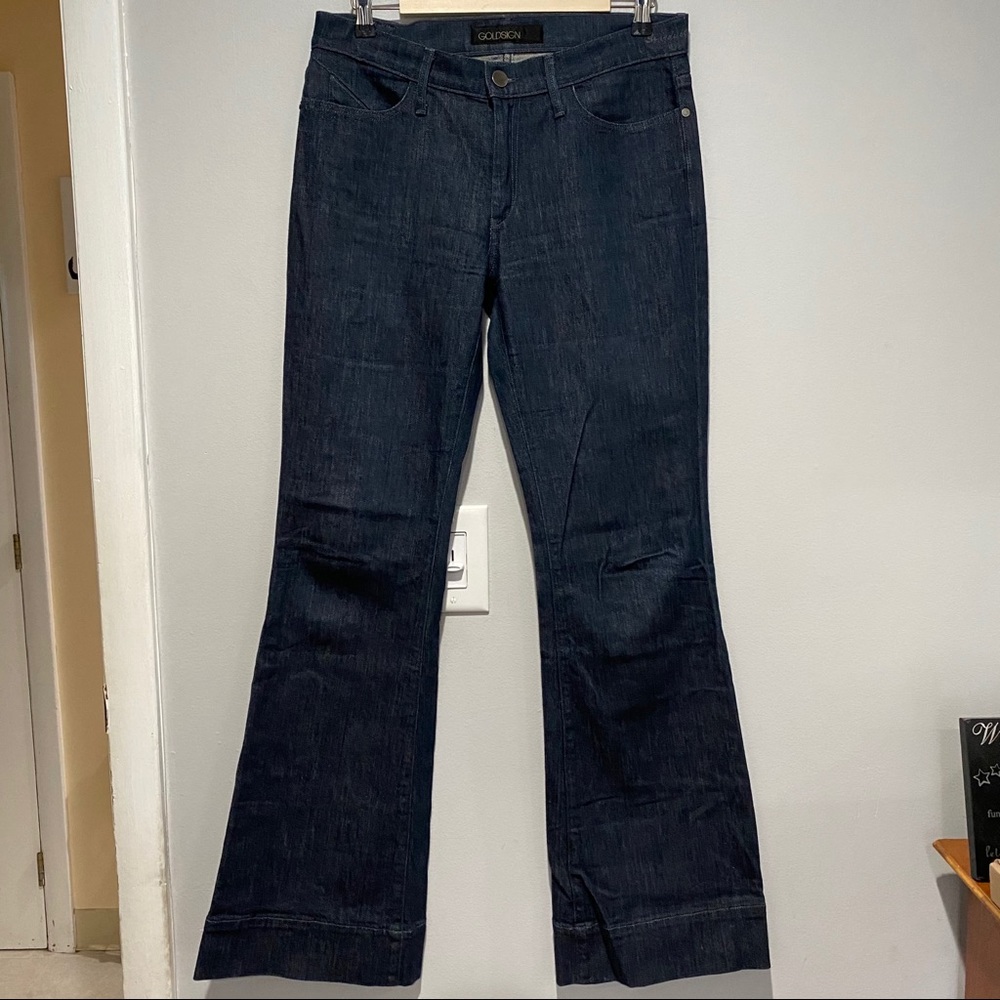 Goldsign Adriano Goldschmeid Stardust Flare Jeans Size 30